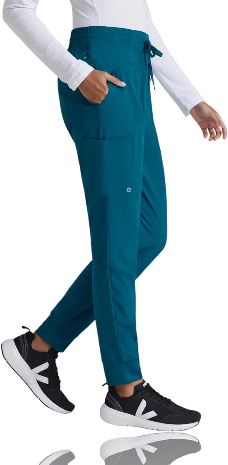 BARCO One Boost Scrub Jogger for Women - Yoga Style Medical Jogger, Mid-Rise, 4-Way Stretch Women's Scrub Pant
