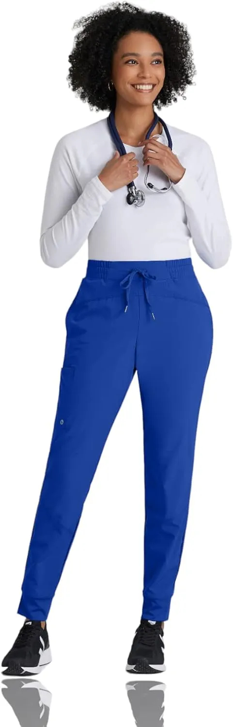 BARCO One Boost Scrub Jogger for Women - Yoga Style Medical Jogger, Mid-Rise, 4-Way Stretch Women's Scrub Pant