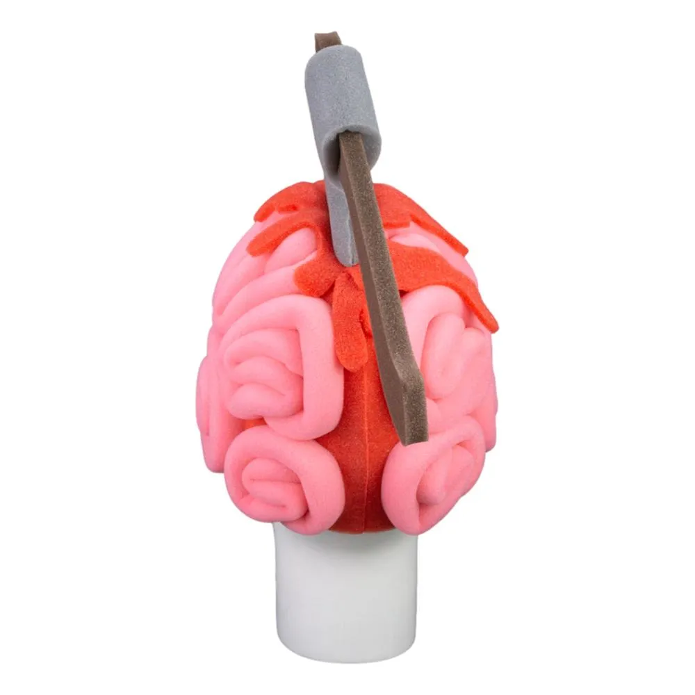 Brain with Axe Hat