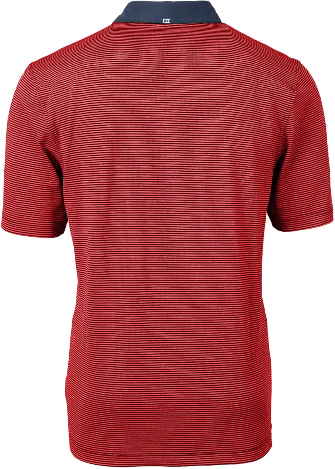 Cutter & Buck Virtue Eco Pique Micro Stripe Recycled Mens Polo