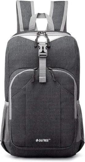 G4Free Mini 10L Hiking Daypack Small Hiking Backpack Cycling Compact Shoulder Backpack Outdoor for Men Women(Dark Grey)