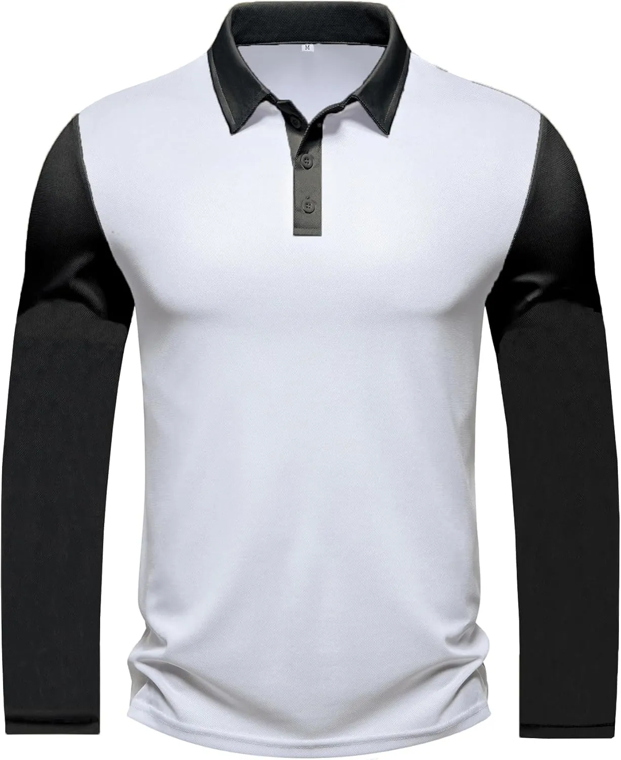 Men's Performance Golf Polo Shirt Moisture Wicking Quick Dry Short Sleeve Polo Shirts for Men Casual Activewear