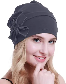 osvyo Cotton Chemo Turbans Headwear Beanie Hat Cap for Women Cancer Patient Hairloss