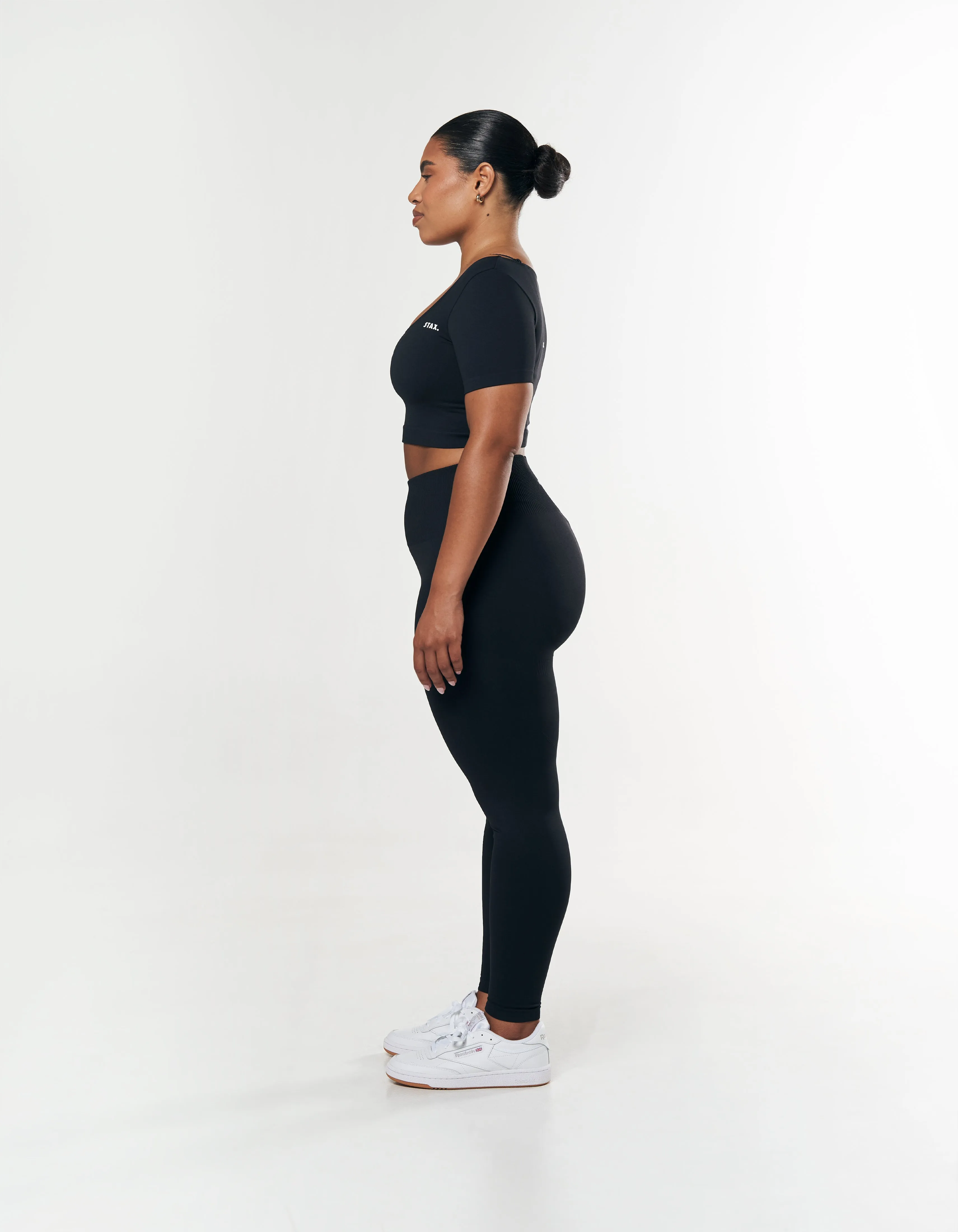 Premium Seamless Scoop Tee - Astro