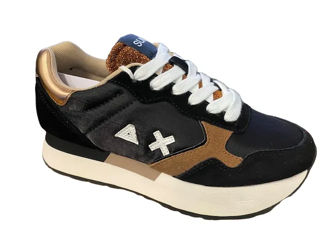 Sun68 sneakers donna Kelly Nylon Solid Z42214 11 nero