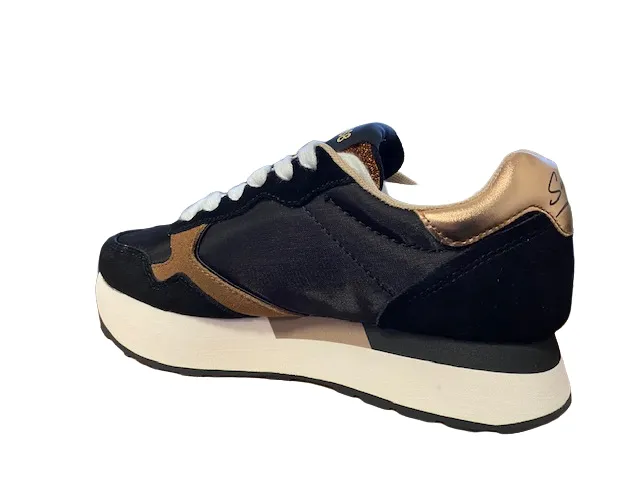 Sun68 sneakers donna Kelly Nylon Solid Z42214 11 nero