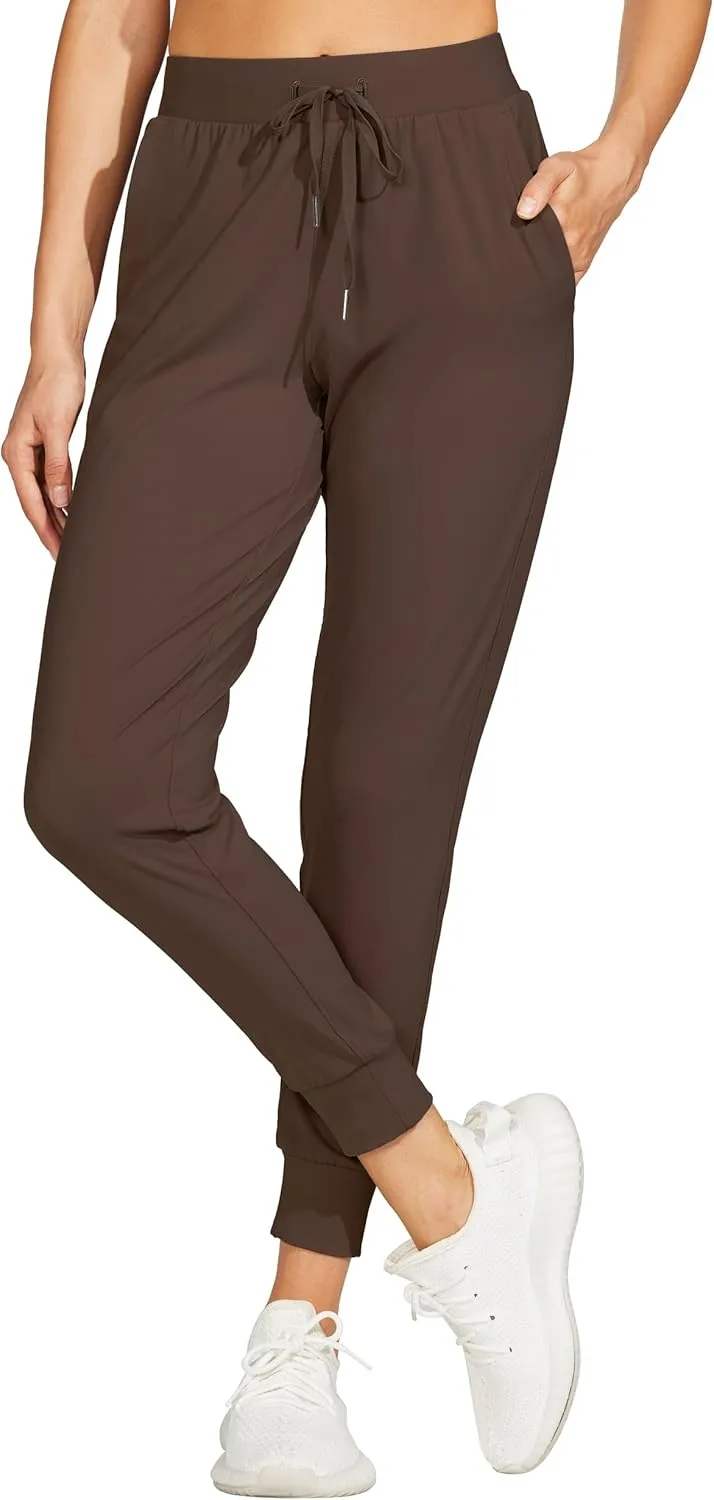 Willit Women's Joggers Pants Lightweight Athletic Sweatpants with Pockets Running Workout Casual Tapered Pants