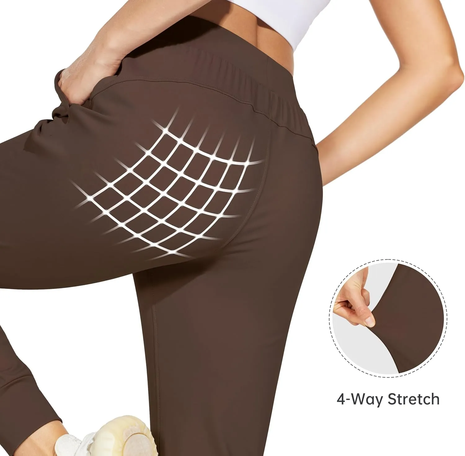 Willit Women's Joggers Pants Lightweight Athletic Sweatpants with Pockets Running Workout Casual Tapered Pants
